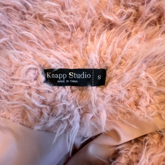 Knapp Studio Pink Fluffy Jacket - Small - Picture 6 of 6